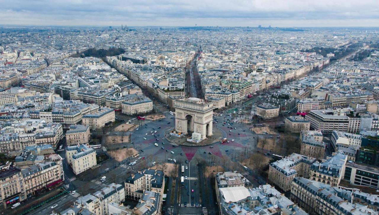 Appartement Vue Tour Eiffel, Proche Champs Elysee. Paris Exterior photo